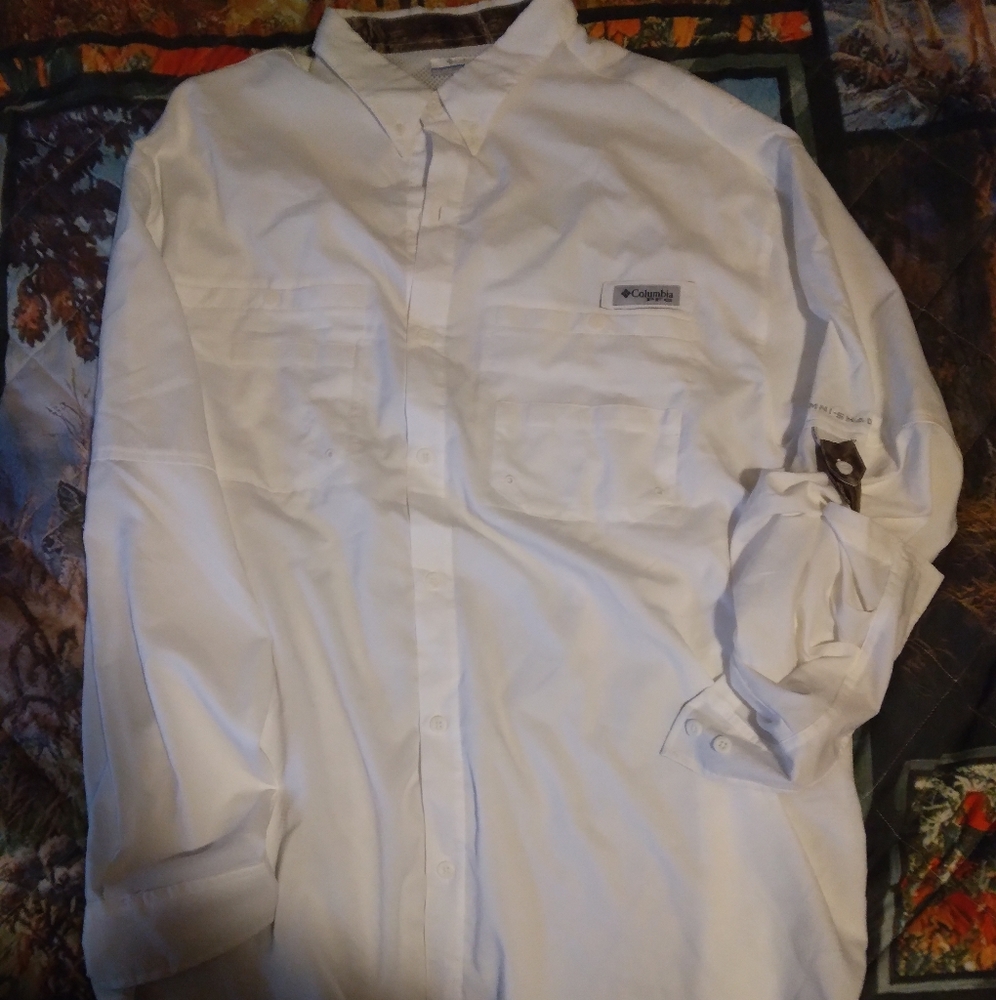 Shirt white & camo